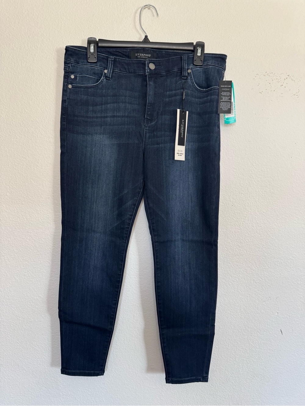 Liverpool Women's Skinny Jeans in Dark Blue Wash